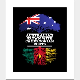 Australian Grown With Cameroonian Roots - Gift for Cameroonian With Roots From Cameroon Posters and Art